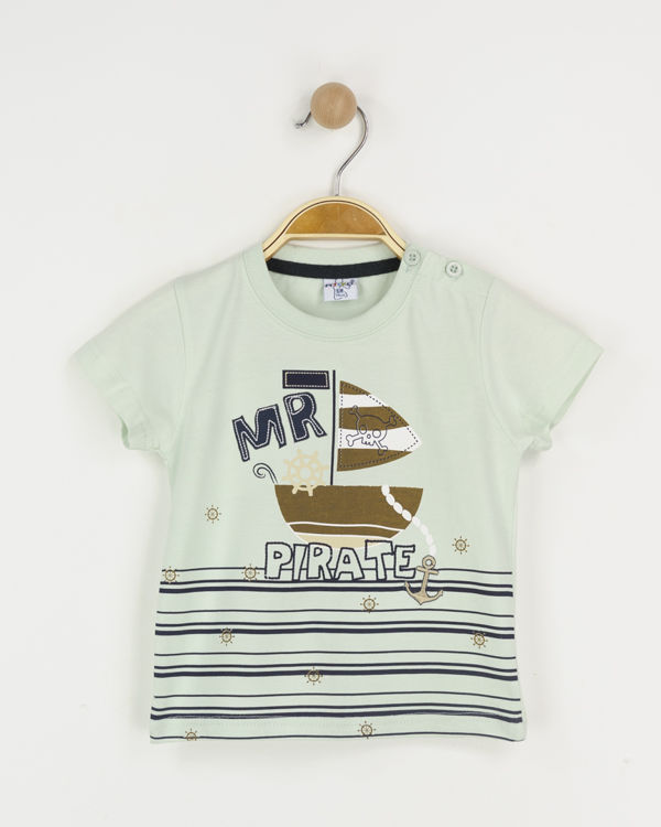 Picture of A0625 COYS COTTON T-SHIRT  ( PIRATE)